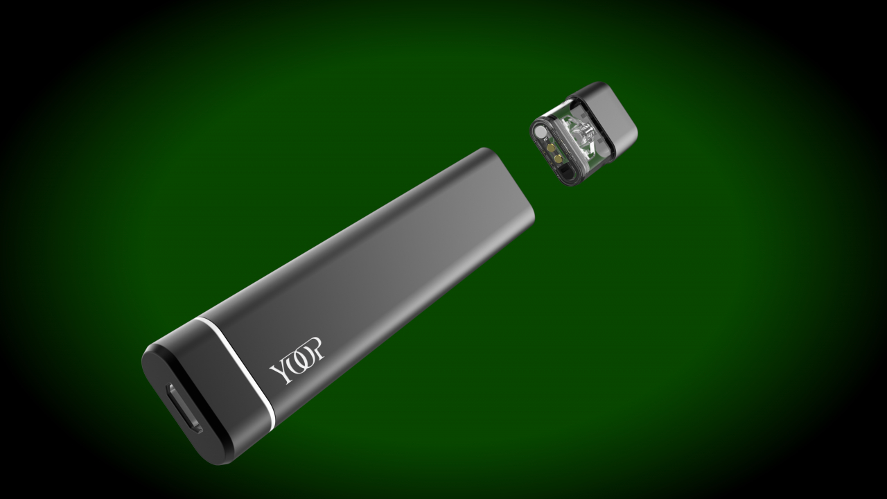 Yoop: Țigara electronică românească cu extract de canabis (CBD)
