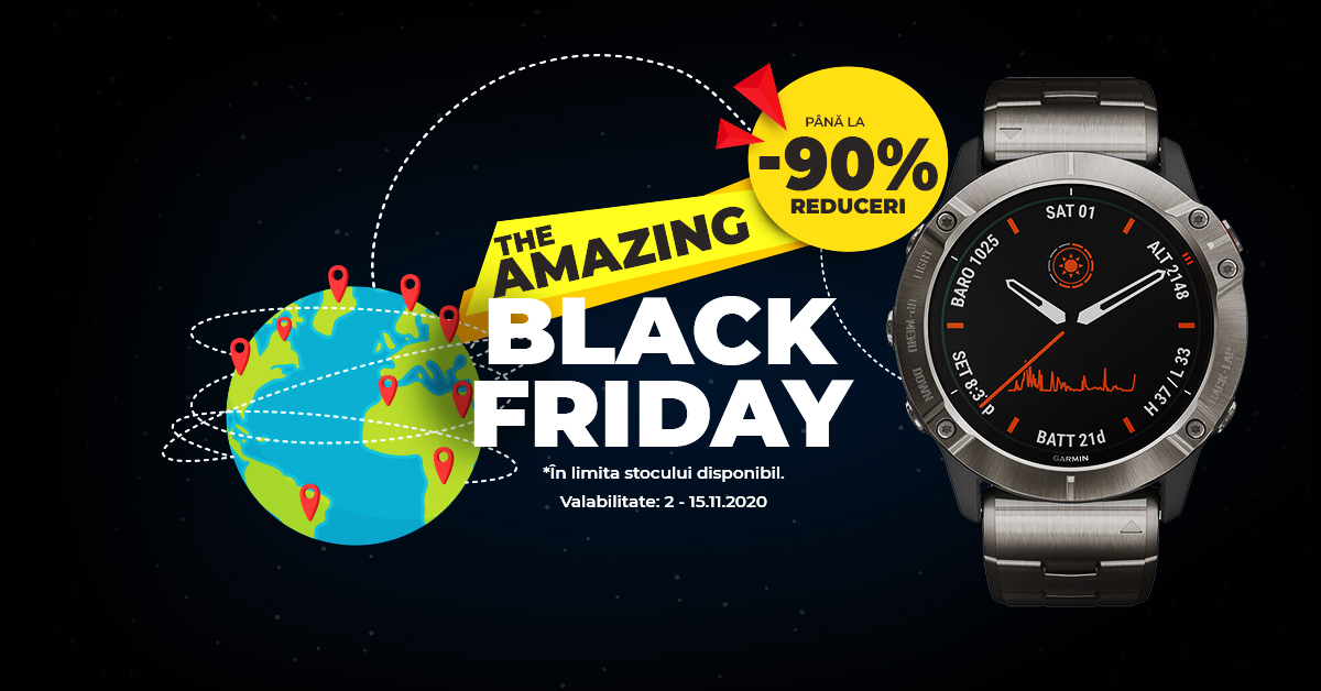 Black Friday 2020 - reduceri de până la 90% la 15.000 de ceasuri la WatchShop.ro