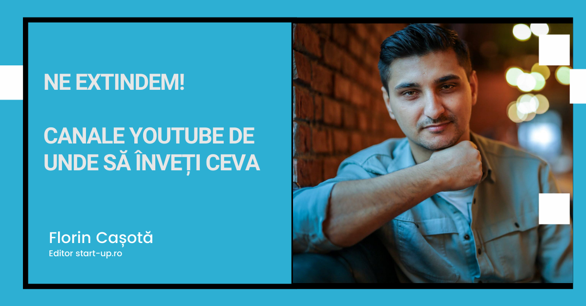 Ne extindem! Canale YouTube de unde să înveți ceva