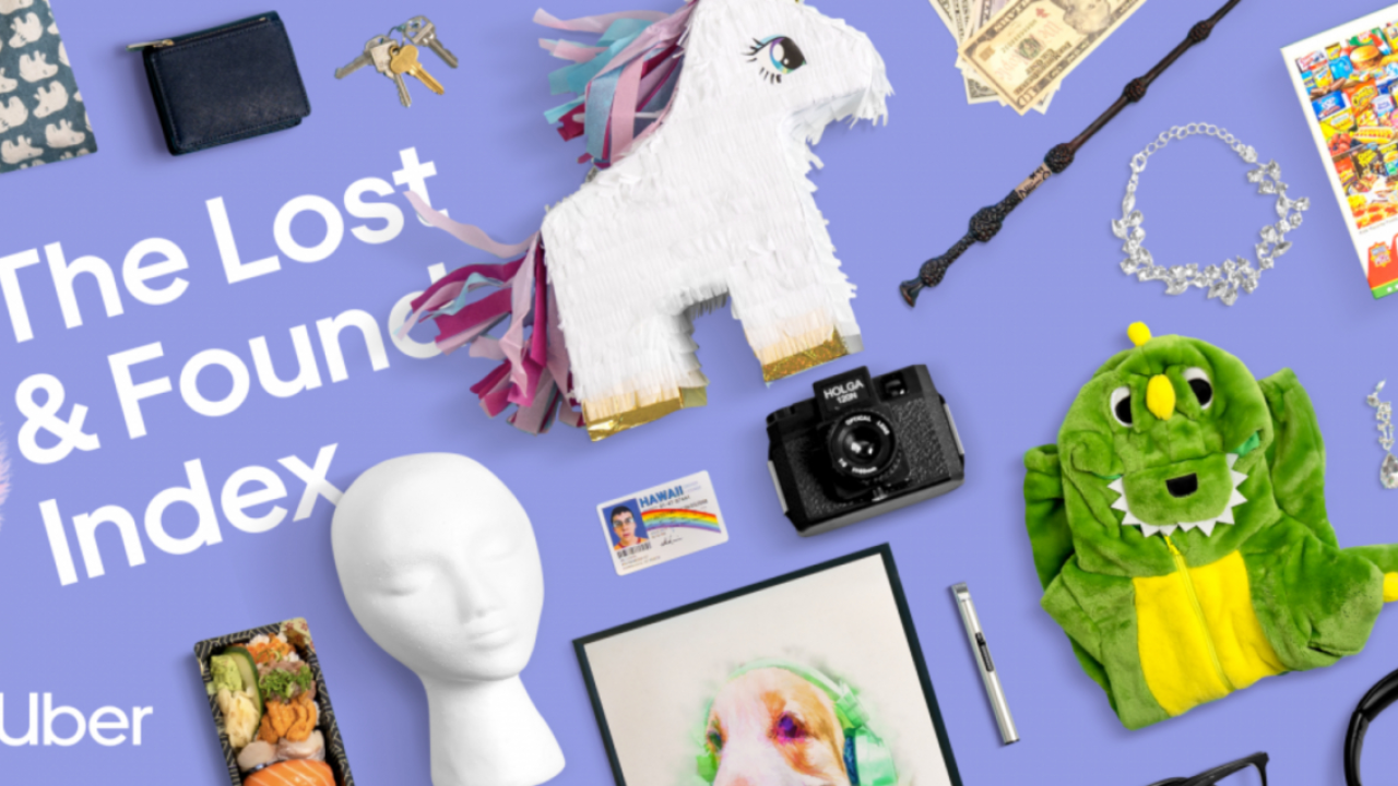 Ce își uită românii în Uber - Enciclopedia lucrurilor uitate și găsite în Uber