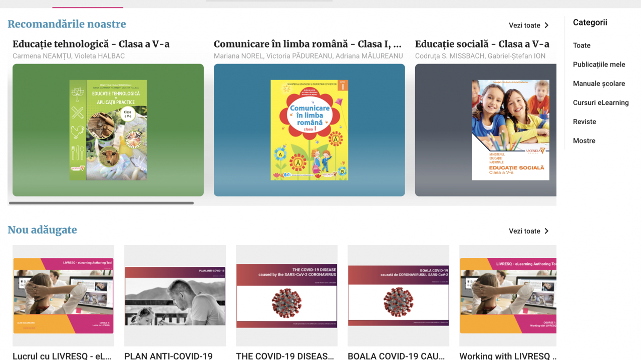 Ascendia va oferi gratuit editorul de lecții LIVRESQ profesorilor