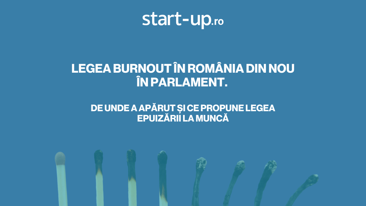 Legea burnout în România din nou în Parlament. De unde a apărut și ce propune legea epuizării la muncă