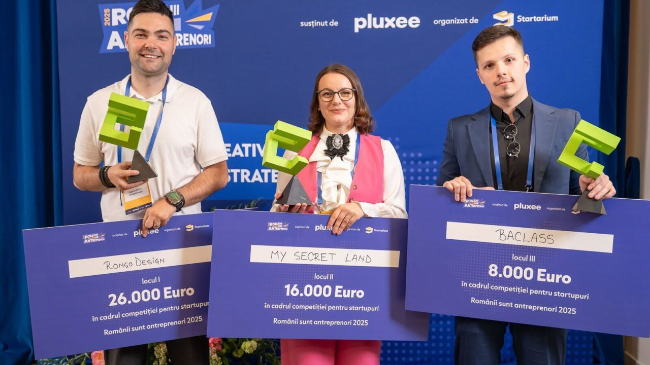 Un startup verde, câștigătorul competiției Românii sunt antreprenori 2025