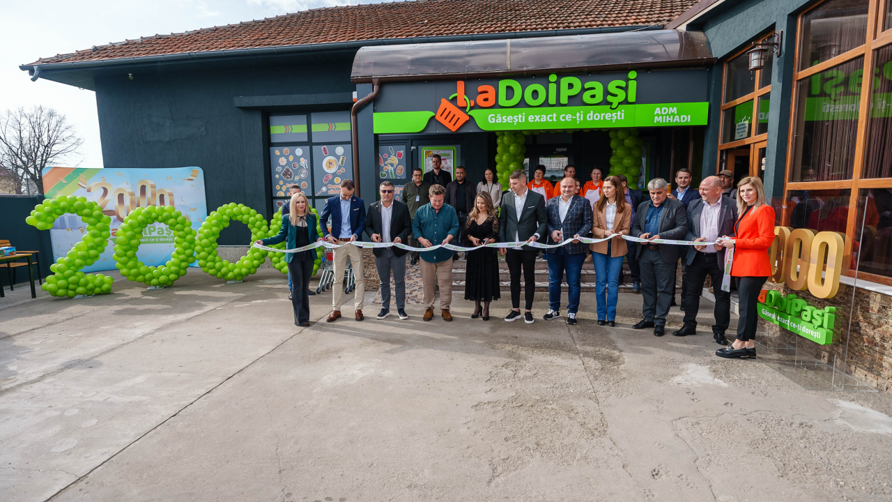 Franciza LaDoiPași - 2.000 de magazine deschise în toată țara