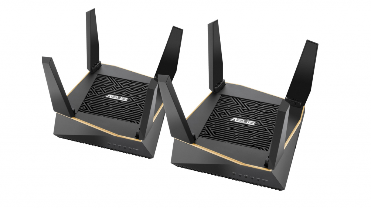 ASUS AiMesh AX6100 Wi-Fi e un sistem cu două routere