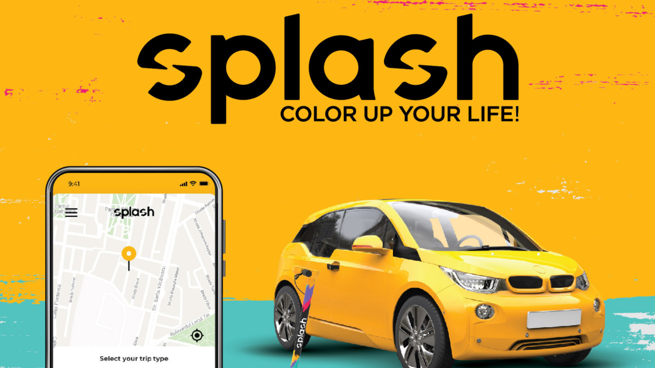 SPLASH, cel mai nou jucător de ride sharing, lansat de un startup românesc