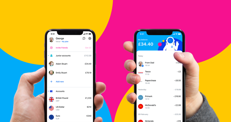 Revolut introduce Junior pentru copii și la conturile Standard, gratuite