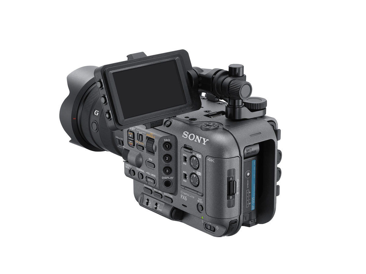 Sony lansează camera profesională full-frame FX6 pentru iubitorii de film