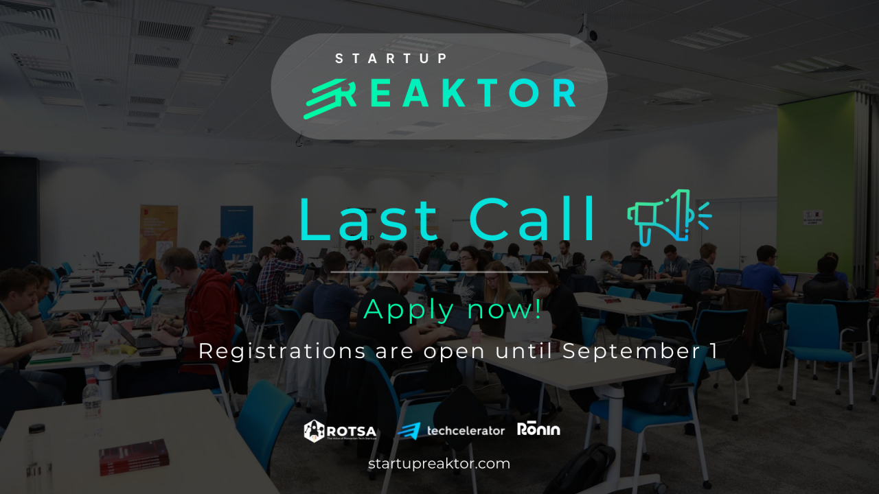 Startup Reaktor: acces către piața din CEE pentru startups. Înscrierile continuă