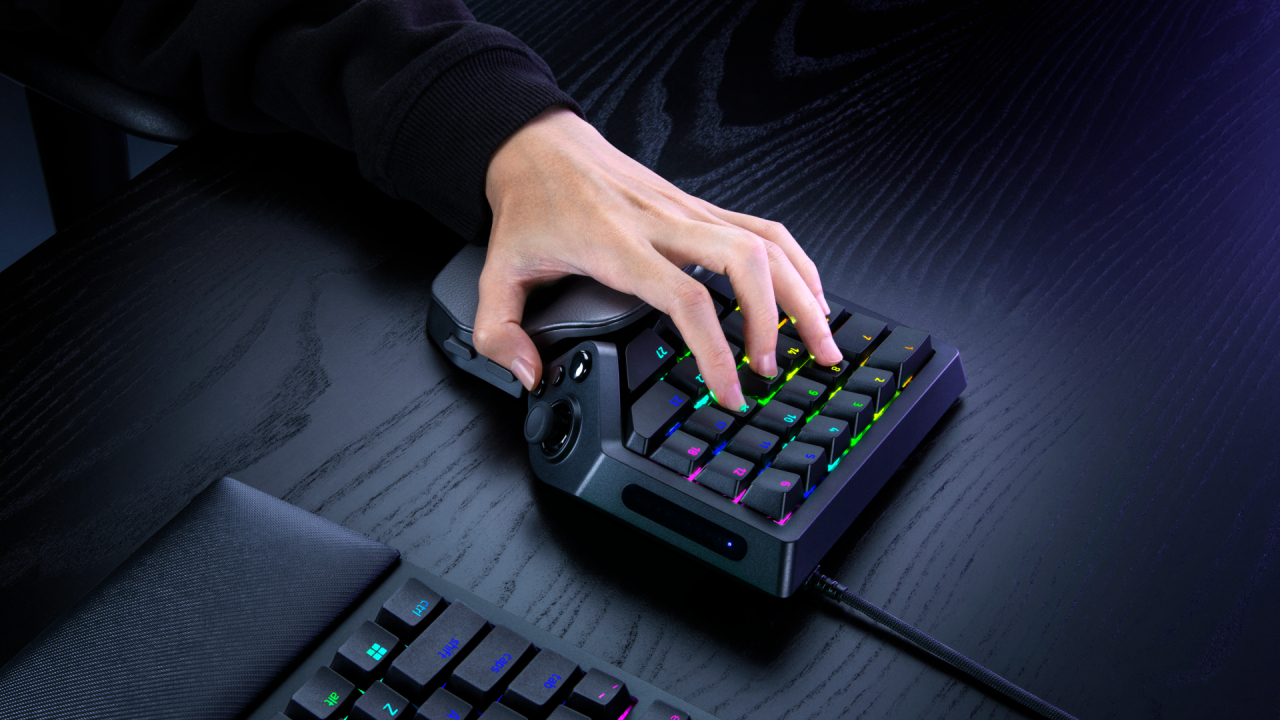 Razer lansează o nouă tastatură de gaming pe care o folosești cu o singură mână