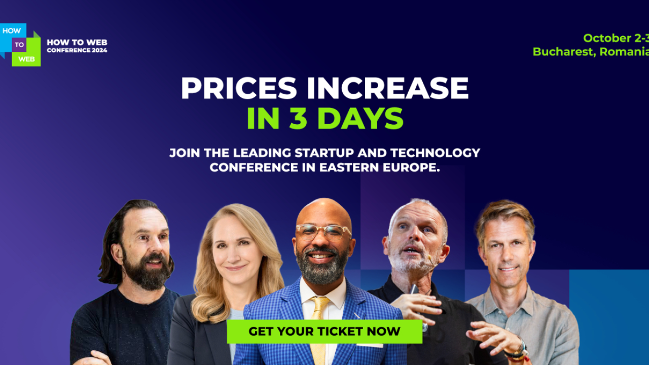 How to Web 2024: over 3,000 international attendees coming to Bucharest on October 2-3