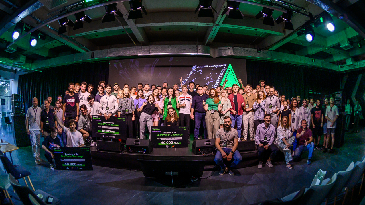 Echipele și ideile câștigătoare la hackathonul DeepTech Gigahack din Chișinău