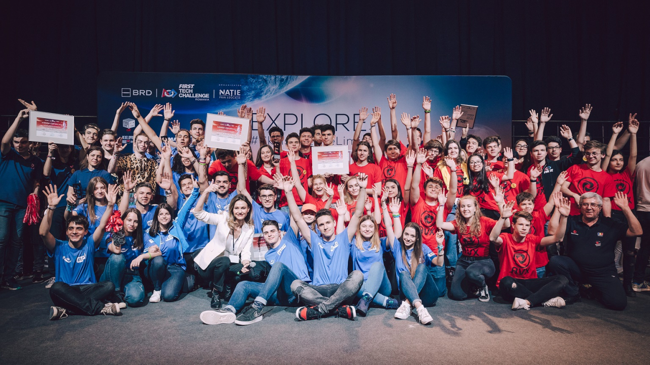 BRD First Tech Challenge: 190 echipe în programul de robotică din 2019