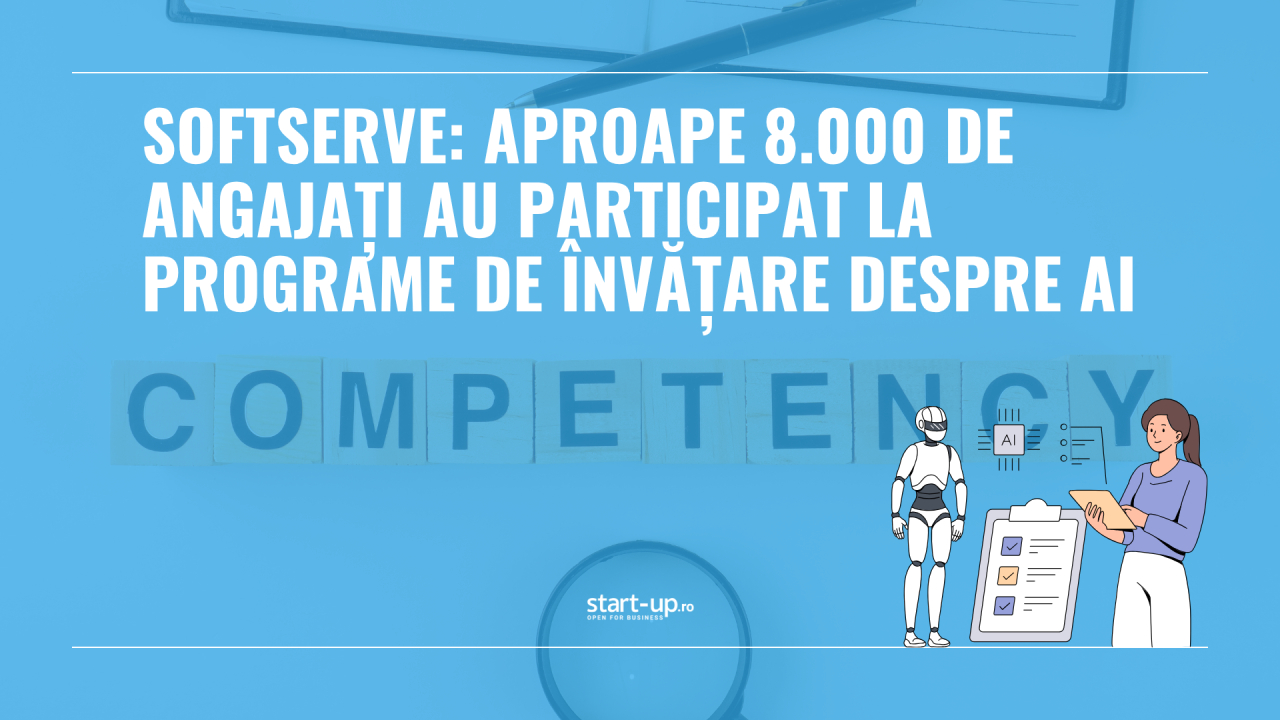 SoftServe: Aproape 8.000 de angajați au participat la programe de învățare despre AI