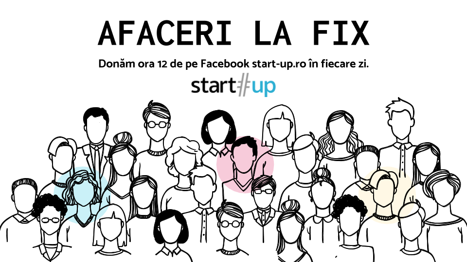 Afaceri la Fix: Împrumutăm pagina de Facebook start-up.ro unui business pe zi
