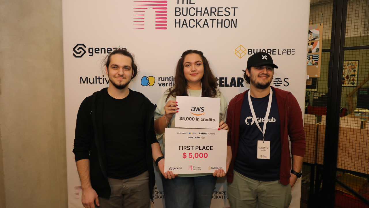 Câștigătorii Bucharest Hackathon - 130 de programatori seniori au participat