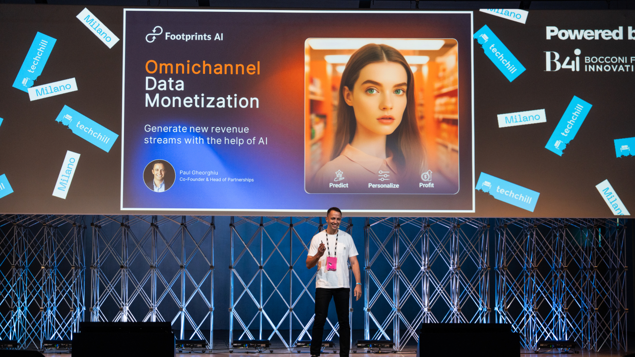 Startup-ul românesc Footprints AI, 250.000 de euro investiție la TechChill Milano