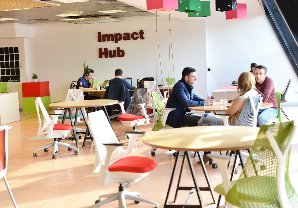 Impact Hub Bucharest se mută într-un proiect office
