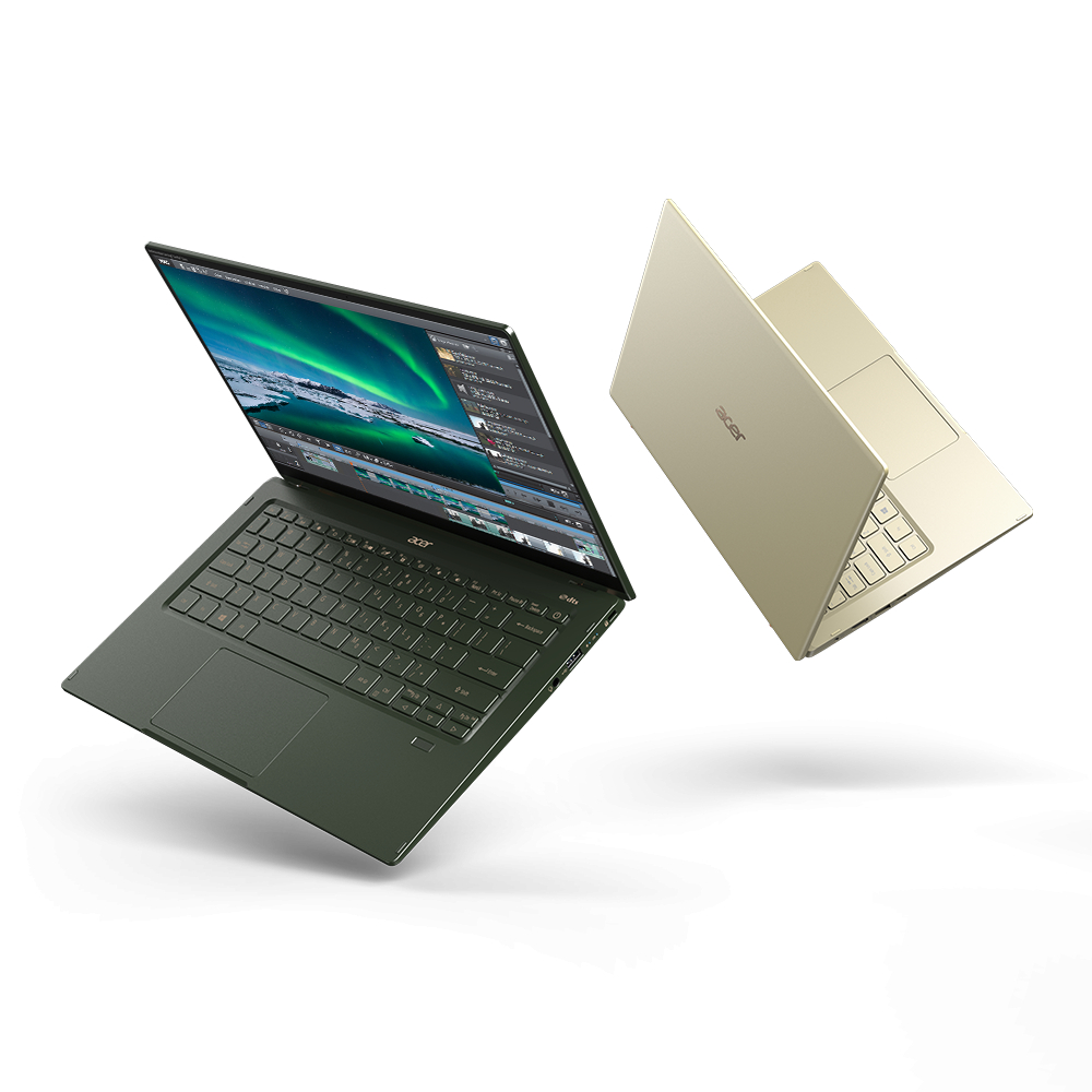 Acer Swift 5 - dispozitivul de doar un kilogram și ecran antimicrobi