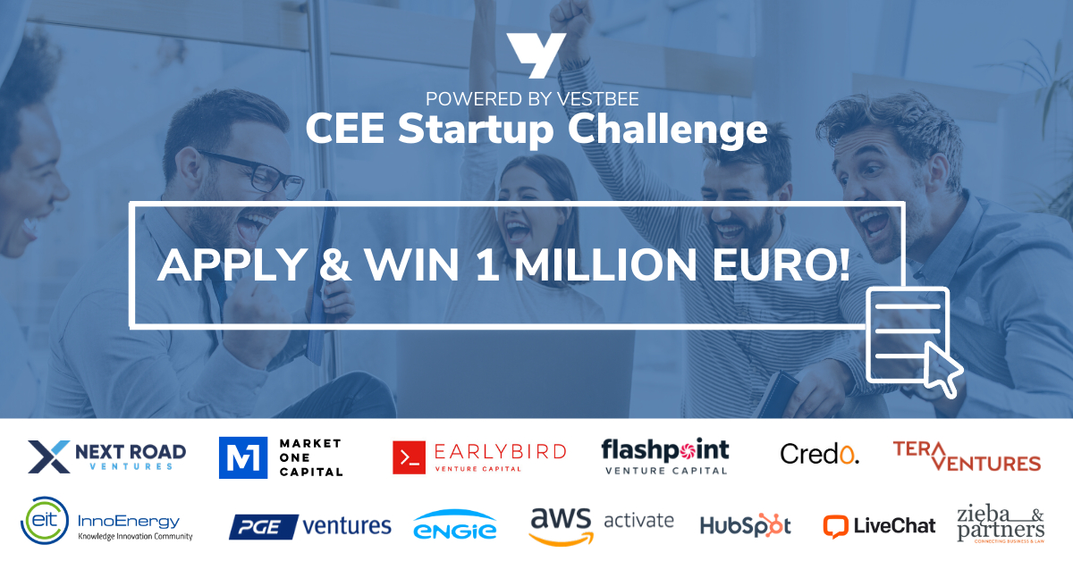 CEE Startup Challenge: 1 mill. € in the biggest online competition for startups