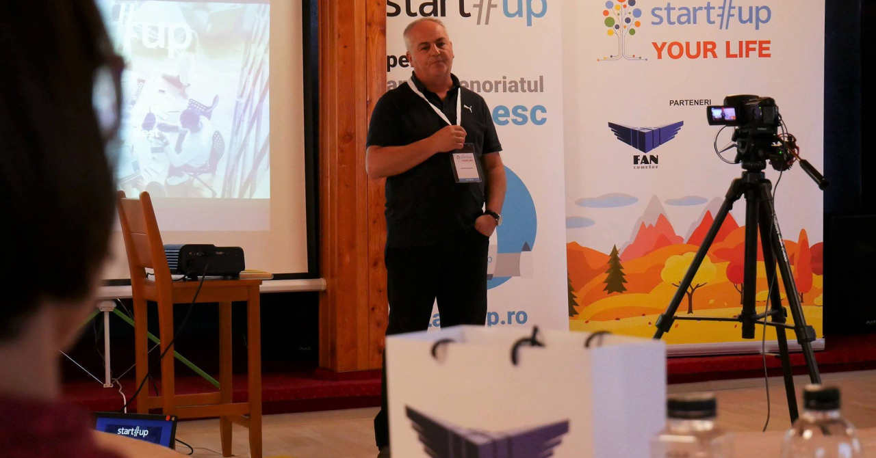 Felix Pătrășcanu, fondatorul FAN Courier, speaker la Startup Your Life