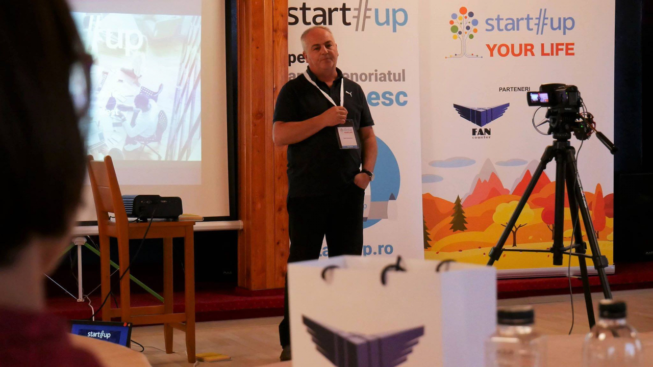 Felix Pătrășcanu, fondatorul FAN Courier, speaker la Startup Your Life