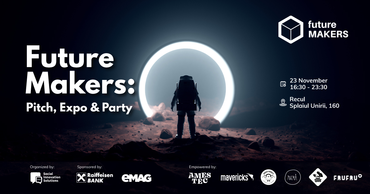 14 startup-uri finaliste la finala Future Makers pe 23 noiembrie