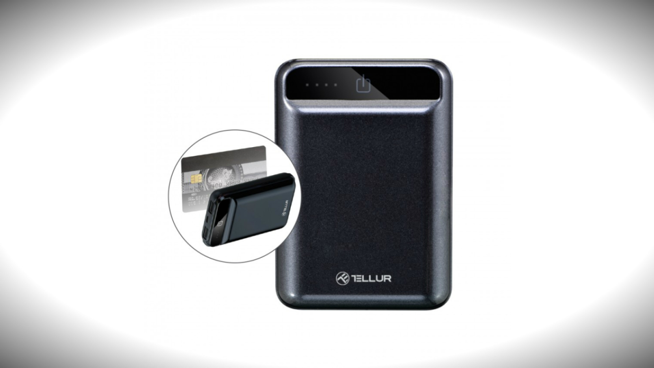 Una dintre cele mici baterii externe are o capacitate mare