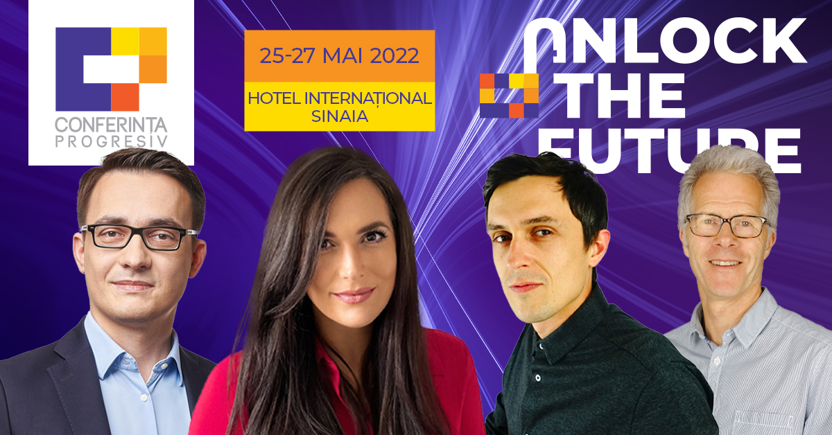 Conferința Progresiv revine cu o nouă ediție, „Unlock the future”, între 25 și 27 mai