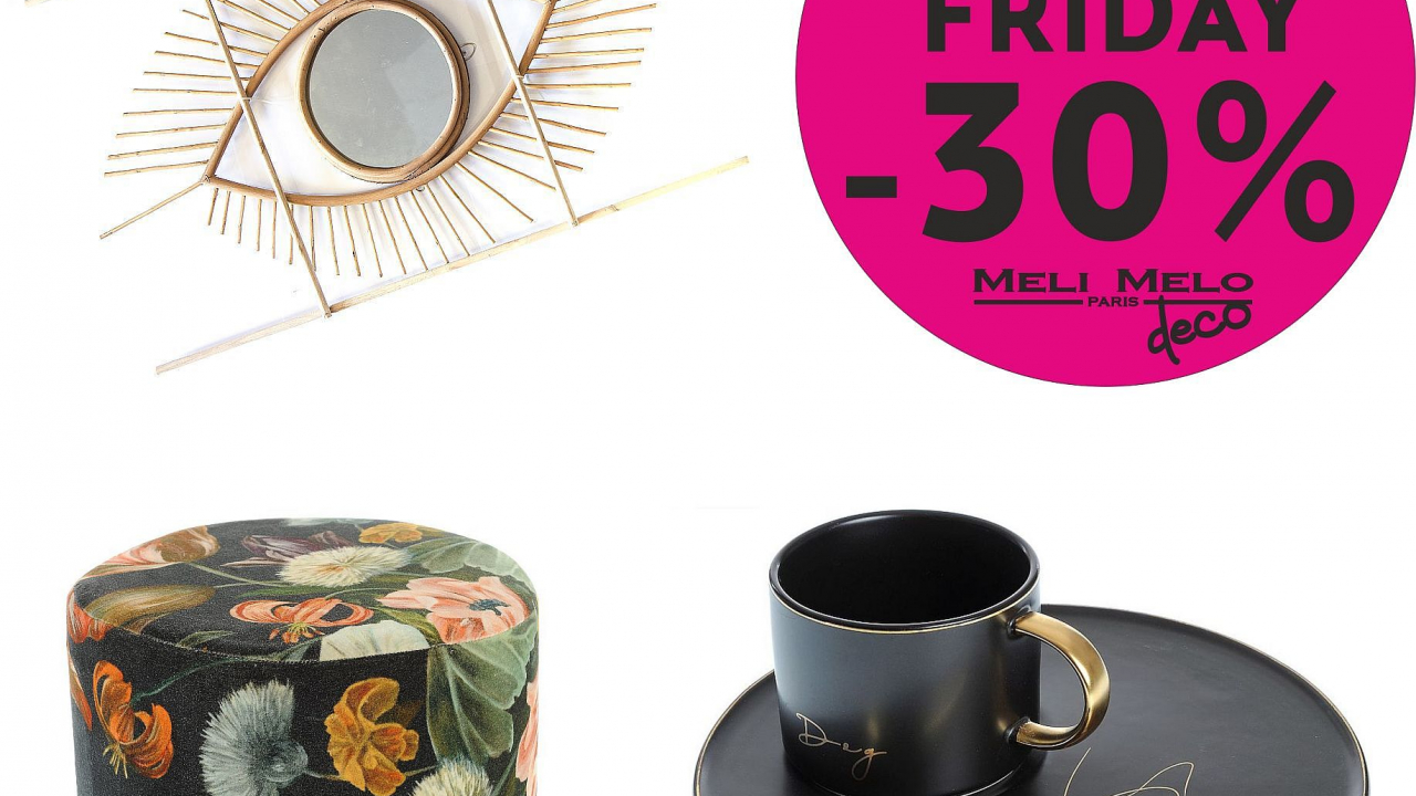 Black Friday 2019 la Meli Melo – reduceri la bijuterii și decorațiuni