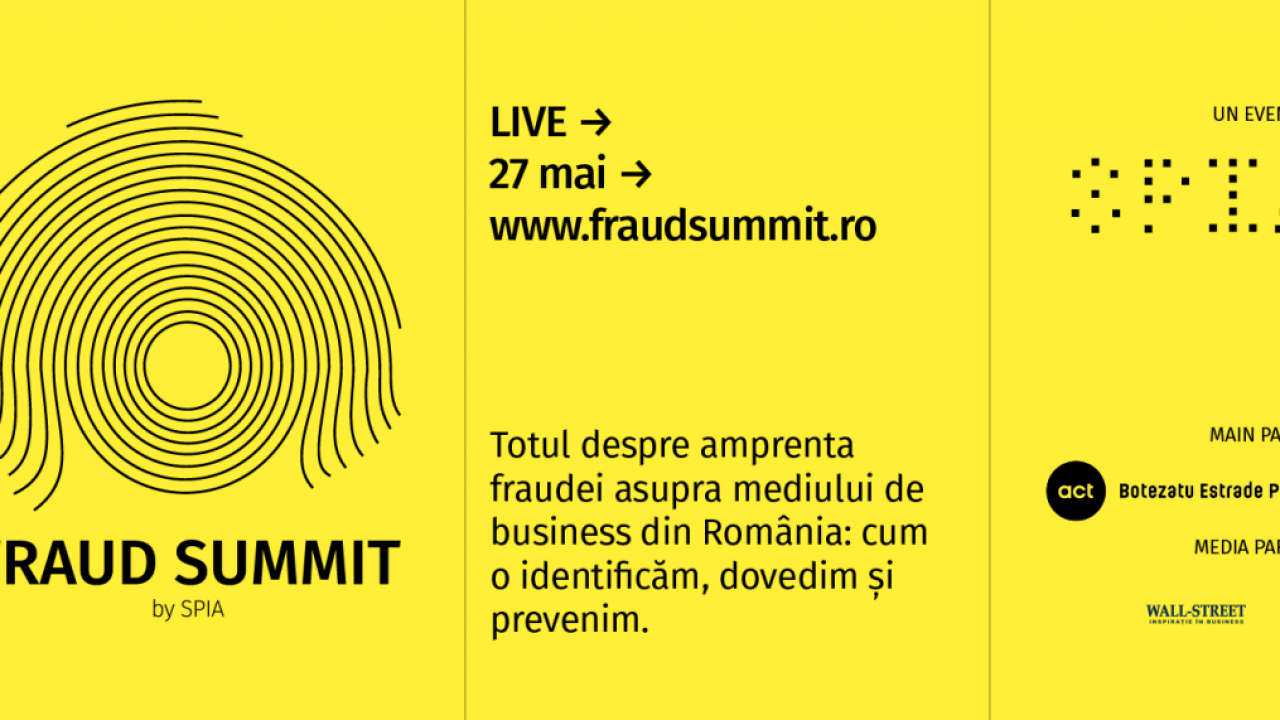 Companiile pierd 5% anual din cauza activităților ilicite. Primul summit antifraudă organizat din România
