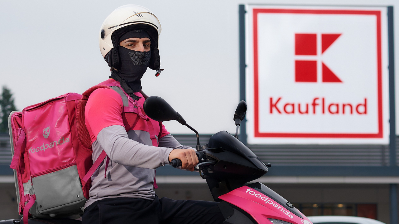 foodpanda livrează produse de la Kaufland în București, Timișoara, Iași, Galați