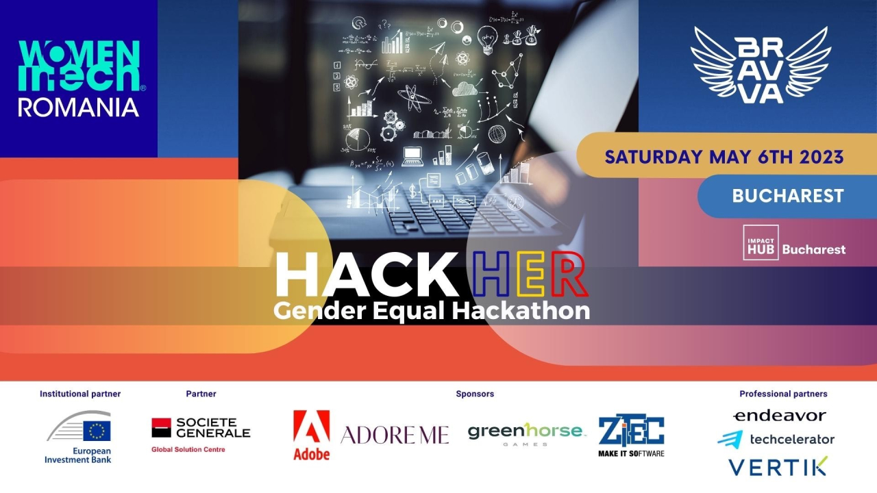Weekend pentru femeile programator - HackHER, hackathon de o zi în IT