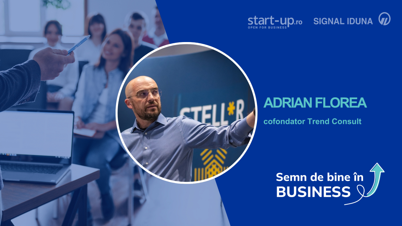 Adrian Florea, cofondator Trend Consult: ”liderii trebuie să-și imagineze viitorul”