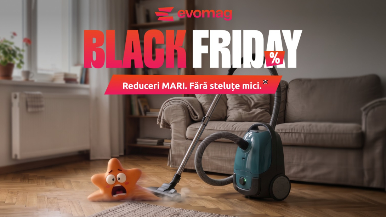 evomag dă startul Black Friday 2026 cu 50% mai multe produse la reducere