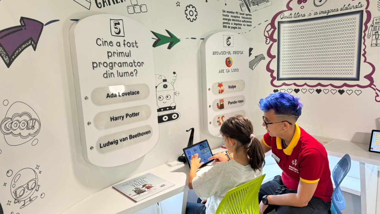 Joburi în IT: Cognizant face angajări și pregătește copiii la Destiny Park