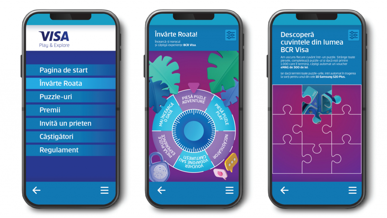 BCR&Visa, program de gamification pentru a atrage lumea spre servicii digitale