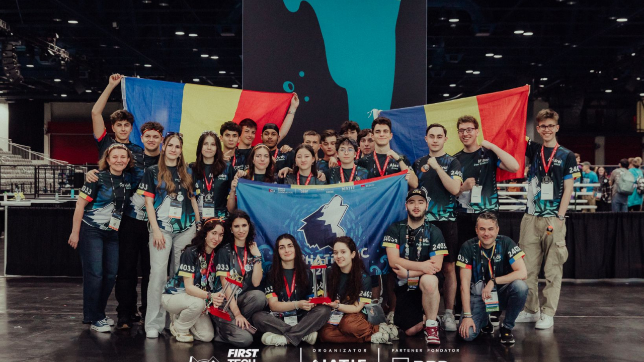 Elevii români, lideri ai inovației la campionatul mondial de robotică din 2025