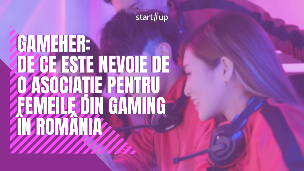 GameHer: de ce este nevoie de o asociație pentru femeile din gaming în România