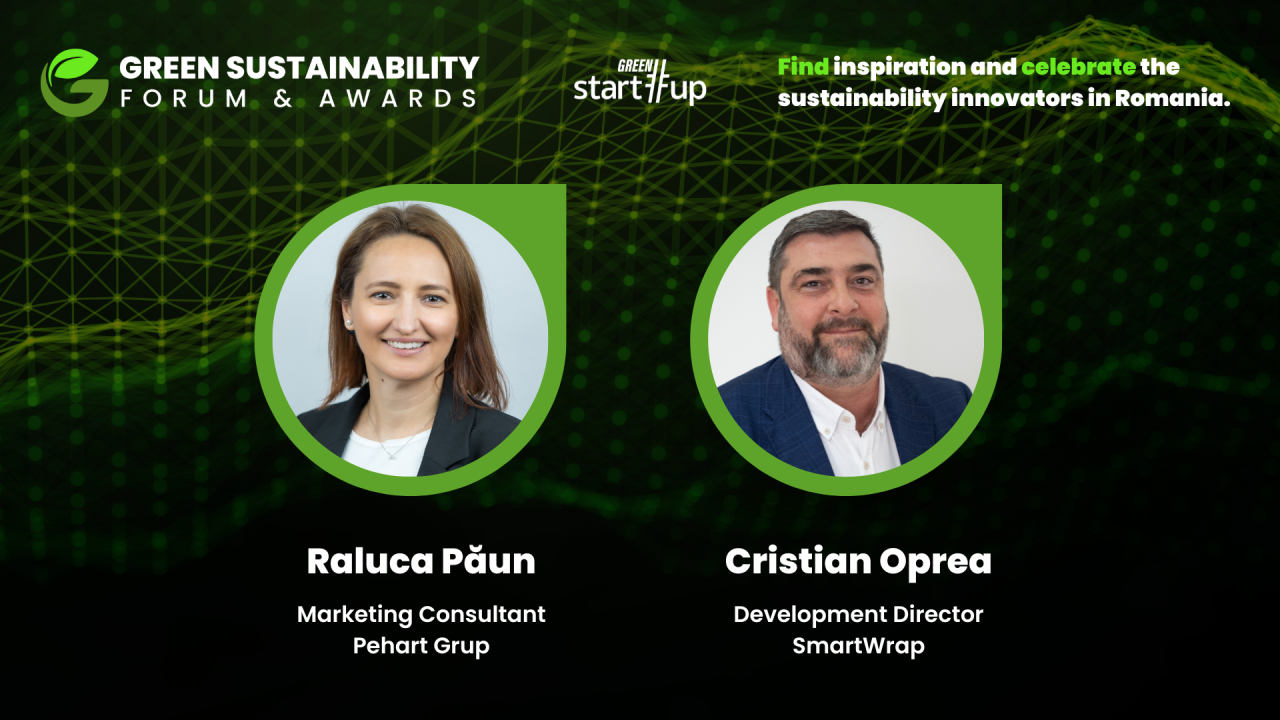 Green Start-Up Sustainability Forum & Awards 2023: de la gri la verde – cum producem mai sustenabil