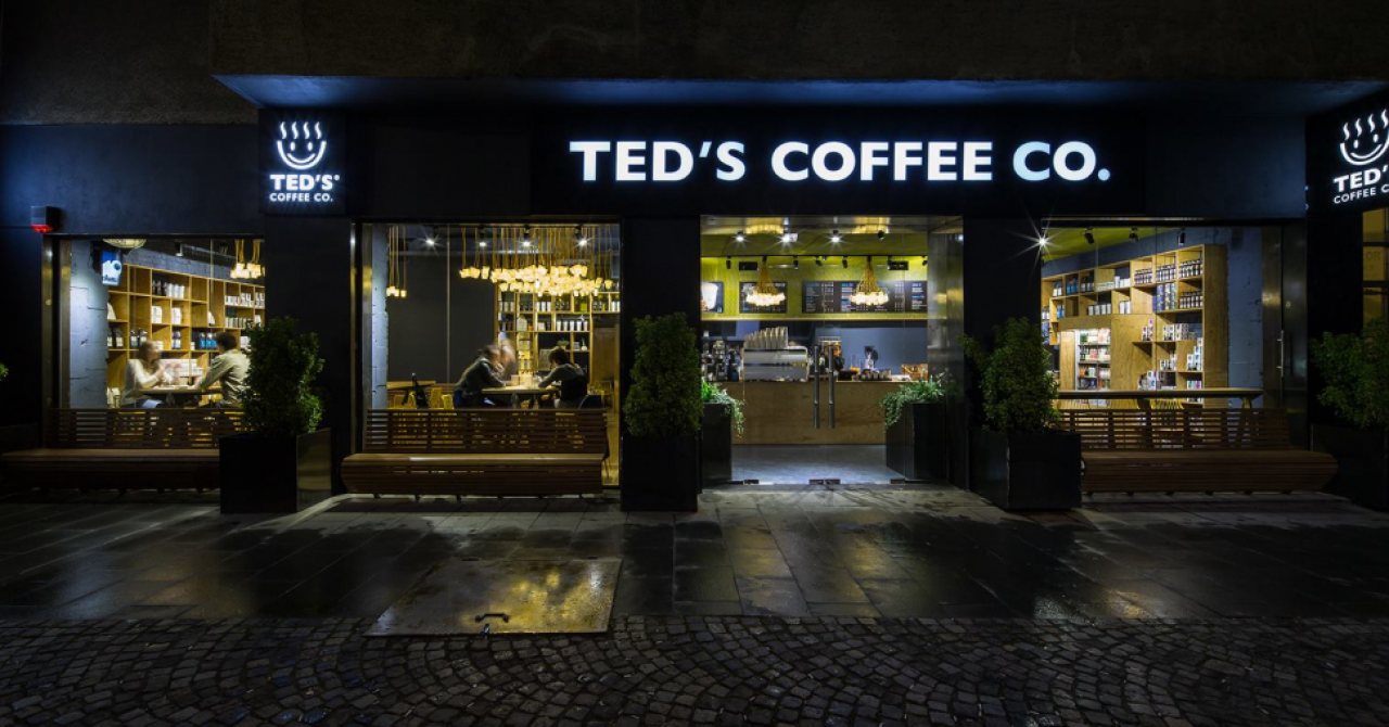 Franciza TED'S COFFEE CO.: 3 deschideri în septembrie. Valoarea investiției