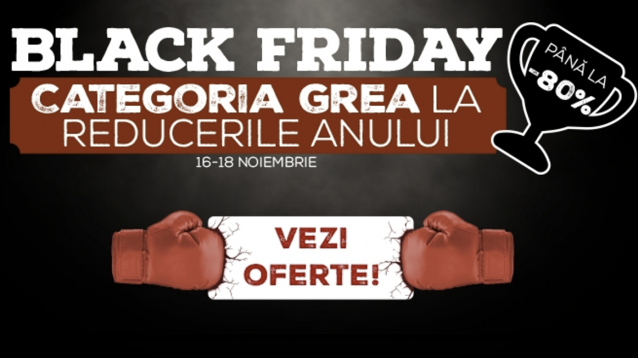 Black Friday 2018 la evoMAG începe la miezul nopții. Primele oferte