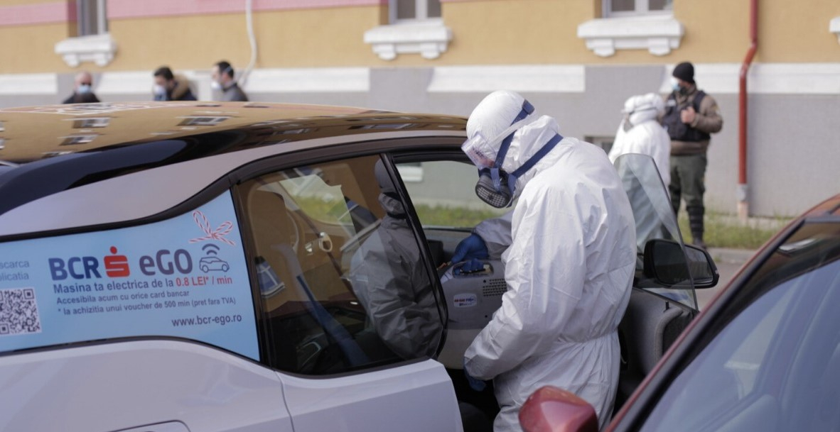 BCR pune la dispoziție mașinile electrice eGO către spitale & personalul medical