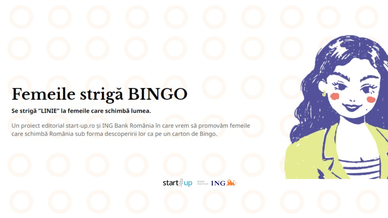 BINGO: se strigă linie la femeile care schimbă lucrurile în România