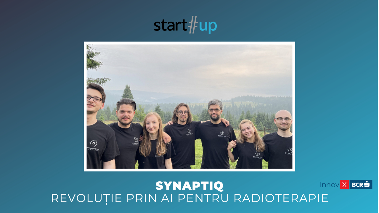 Synaptiq, tinerii care vor să salveze vieți și timp prin AI în radioterapie