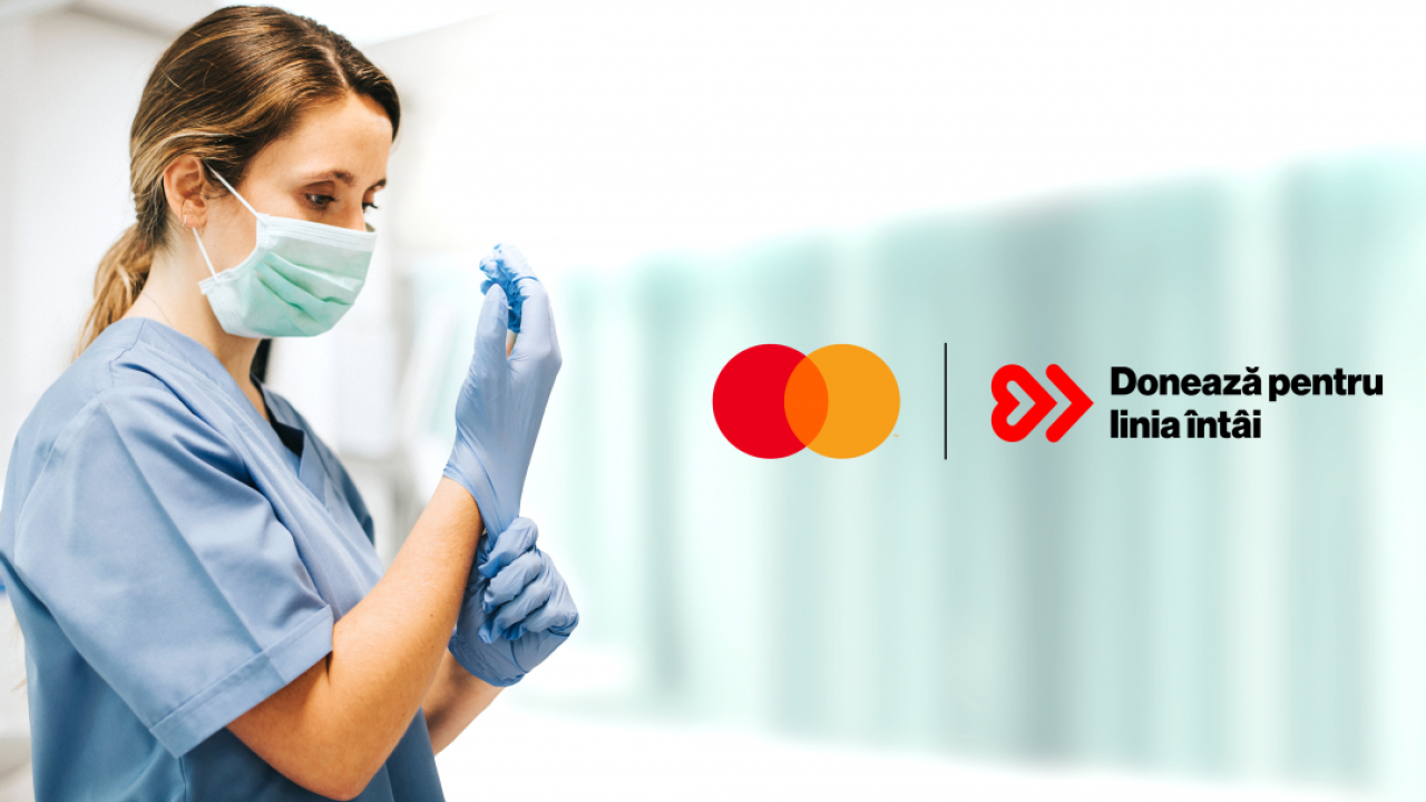 Coronavirus | Mastercard se alătură companiilor în „Donează pentru linia întâi”