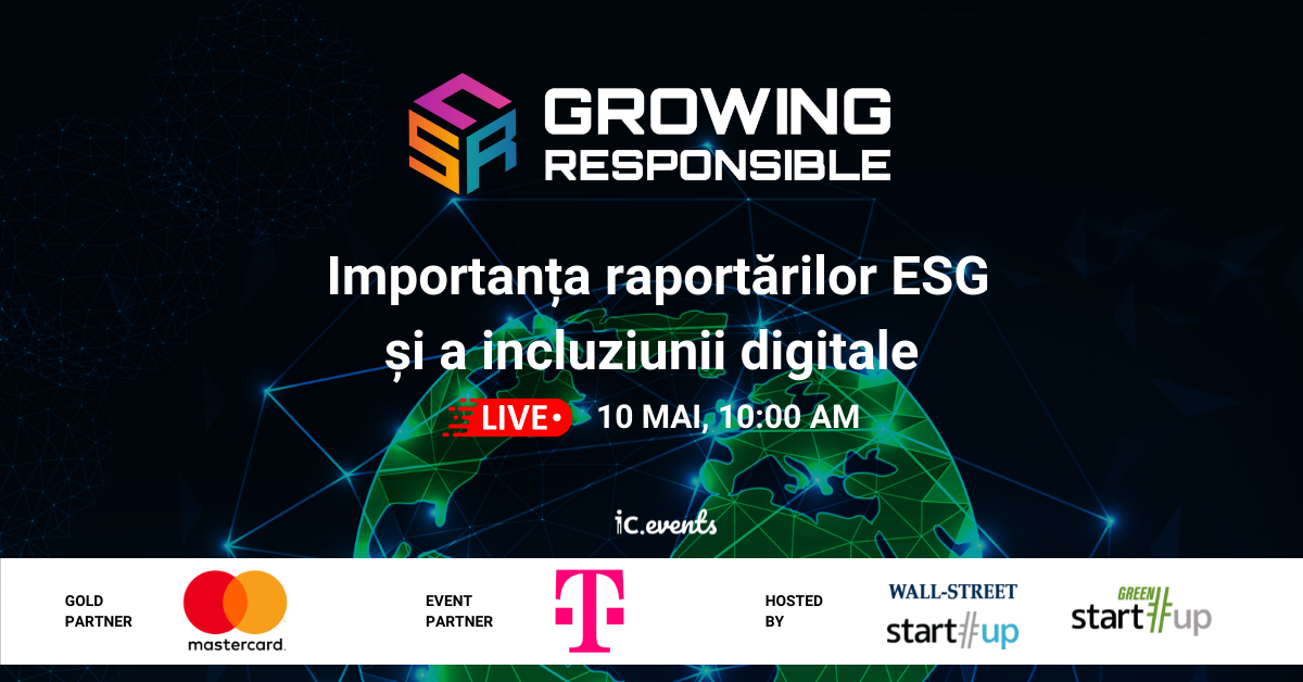 CSR Growing Responsible – Importanța raportărilor ESG și a incluziunii sociale