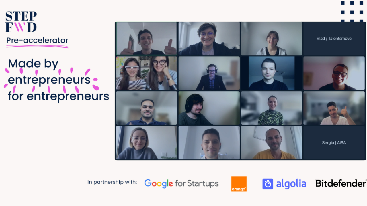 StepFWD 2022: 9 echipe intră în cohorta pre-acceleratorului. Soluțiile propuse