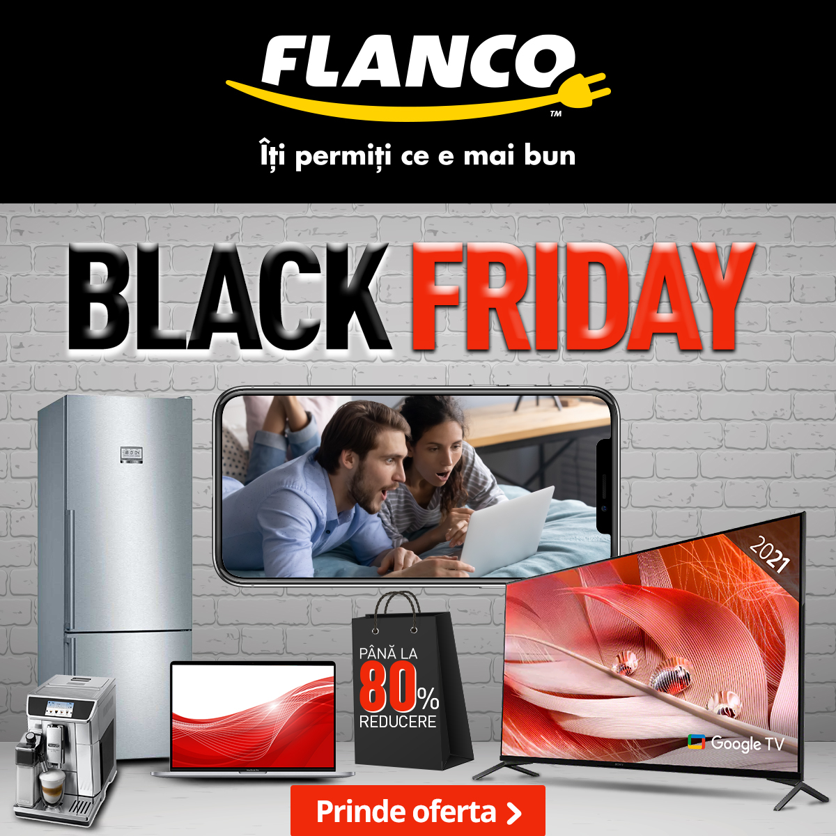 Black Friday 2021 la Flanco: campanie de reduceri activă până pe 30 noiembrie