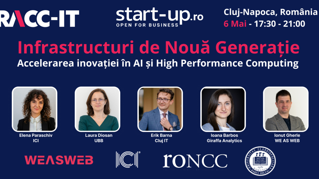 RACC-IT connects the tech ecosystem in Cluj to the US: event on scaling AI & HPC innovation